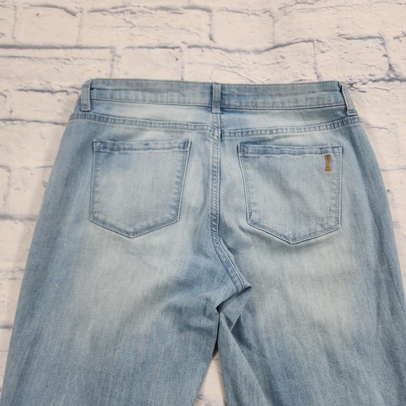 Vintage America Blues WOMENS SIZE 4R 27 Bestie Jeans Floral Denim Stretch - Picture 11 of 13